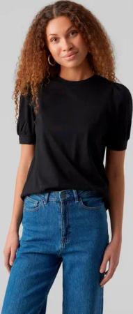 Vero Moda T-Shirt VMKERRY 2/4 O-NECK TOP VMA JRS NOOS mit Rundhalsausschnitt