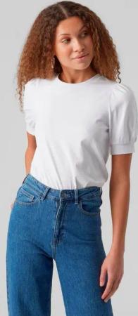 Vero Moda T-Shirt VMKERRY 2/4 O-NECK TOP VMA JRS NOOS mit Rundhalsausschnitt