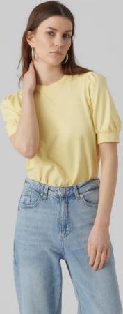 Vero Moda T-Shirt VMKERRY 2/4 O-NECK TOP VMA JRS NOOS mit Rundhalsausschnitt