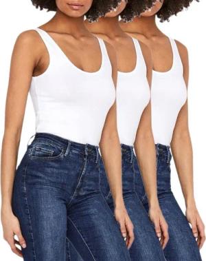 Vero Moda Tanktop (Set) Basic Shirt im 3er Pack