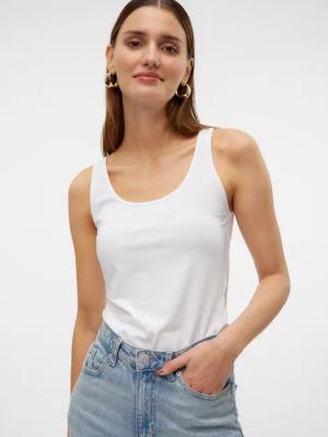 Vero Moda Tanktop VMLULU LONG TANK TOP JRS GA NOOS Baumwollmischung, regular fit