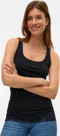 Vero Moda Tanktop "VMMAXI MY LACE LONG TANK JRS NOOS"