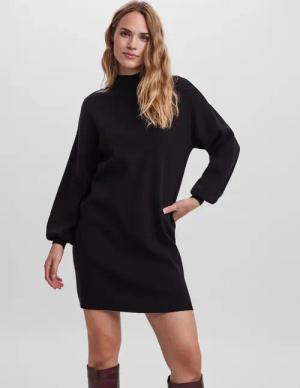 Vero Moda "VMNANCY LS FUNNELNECK DRESS GA NOOS"
