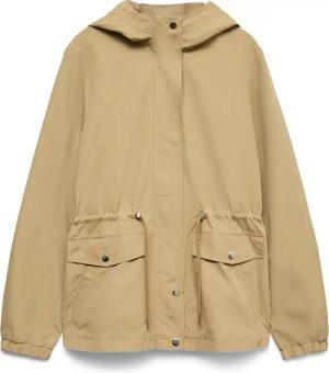 Vero Moda "VMPAISLEY PARKA JACKET NOOS" mit Kapuze mit Taillen-Kordelzug