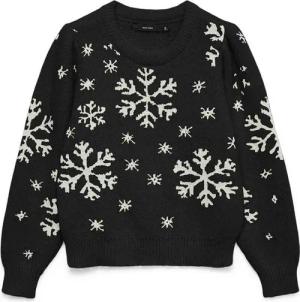 Vero Moda Weihnachtspullover VMNEWSNOWYFROST LS O-NECK PULLOVER XMAS