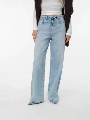 Vero Moda Weite Jeans "VMWIEN MR WIDE BELT JEANS SI338 NOOS"