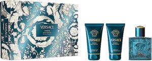 VERSACE Geschenkset - Eros pour Homme Eau de Toilette Set 3x50ml