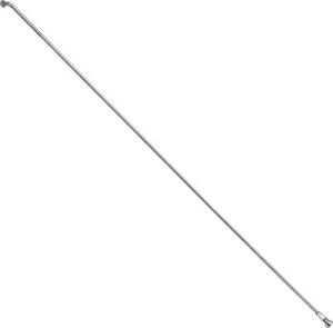 Verstärkte Edelstahl-Speiche mit abgewinkeltem Kopf mit Muttern P2R 268 mm