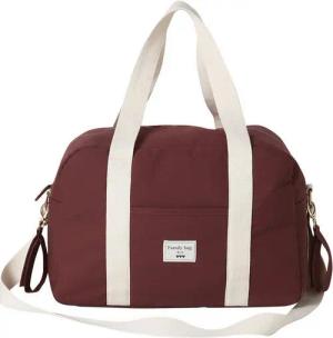 vertbaudet Wickeltasche Weekender BAGHERIA, inkl. Wickelunterlage, verstellbarer u. abnehmbarer Schultergurt