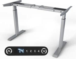 VESKA Schreibtisch Rahmen Höhenverstellbar mit Dual Motor Tischgestell (Elektrisch mit Memoryfunktion Bürotisch Gestell)