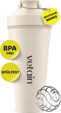 VETAIN Protein Shaker 700 ml - Auslaufsicher - BPA frei - Spülmaschinenfest, Kunststoff, Auslaufsicher, BPA frei, Spülmaschinenfest