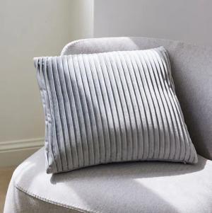 VewoTex Dekokissen Zierkissen 45 x 45 cm » Garten, Lounge & Sommer, » Sofakissen & Kuschelkissen » Kissen mit Reißverschluss in Grau