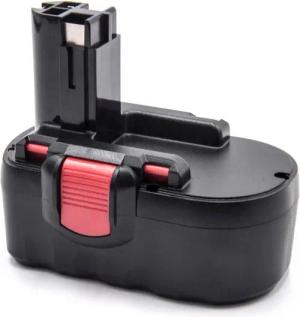 vhbw Akku passend für Bosch PSR 18 VE-2, PSB 18 VE 2 Elektrowerkzeug (3 Ah, Akku Akku NiMH 3000 mAh (18 V), Leistungsfähiger Austausch-Akku für Werkzeug Powertools wie