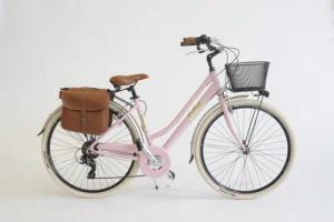Via Veneto Cityfahrrad 28 Zoll 605 Aluminium Lady rosa