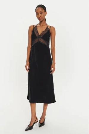 ViCOLO Coctailkleid TS0282 Schwarz Slim Fit