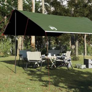 VidaXL Wasserdichte Camping-Baldachin 460x305x210 cm Grün