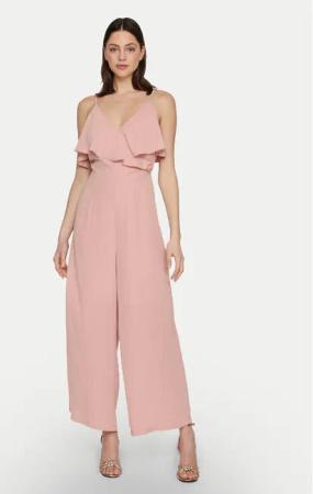 Vila Jumpsuit Elke 14093630 Rosa Regular Fit