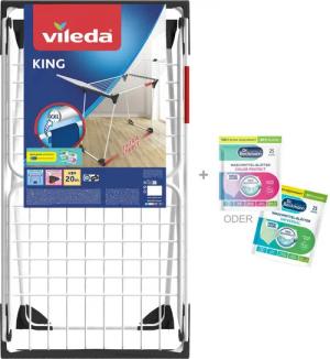 Vileda Wäscheständer Vileda Wäscheständer King inkl. Dr. Beckmann