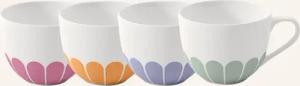 Villeroy & Boch Espressotasse 4tlg. FLEUR COULEUR