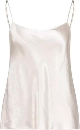 Vince - Black Cami Top With Adjustable Straps - Größe L - schwarz