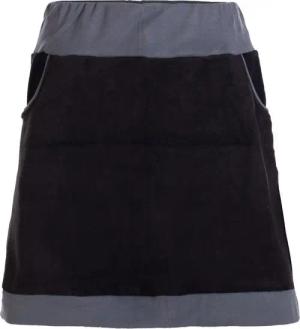 Vishes Minirock Thermorock warmer Damen Winterrock kurz Minirock aus ECO-Fleece Hippie, Retro Style