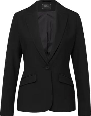 Viskosemix-Blazer im Slim Fit