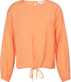 Viskosemix-Bluse in O-Shape