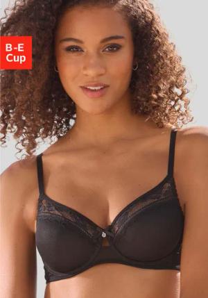 VIVANCE T-Shirt-BH Damen schwarz Gr.75E