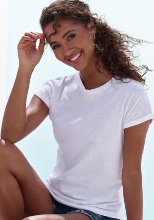 VIVANCE T-Shirt Damen weiß Gr.48/50