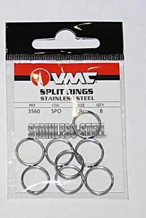 VMC Split Rings Gr.7 57kg 9 Stück