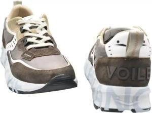 Voile Blanche Low-Top Sneaker - Brown-Taupe Low Shoes - Gr. 43 (EU) - in Weiß - für Damen