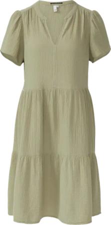 Volantkleid aus Musselin