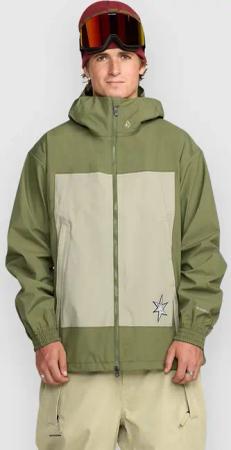 Volcom Arthur 3L Jacke dark olive