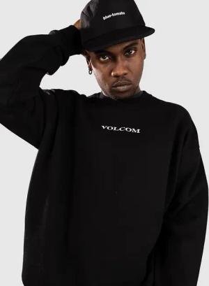Volcom Stone Crew Fleece Pullover black