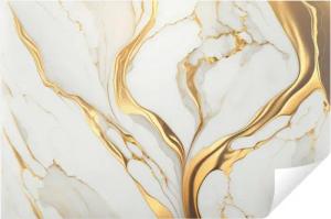 Wallarena Fototapete Marmor Glamour Gold Vlies Tapete Wohnzimmer Schlafzimmer Wandtapete, Glatt Vlies Struktur Vinyl, Modern, Struktur, Imitation, (Tapete, Vlies Fototapete), Vliestapete Steinoptik Wohnzimmer Schlafzimmer Tapete + Kleister