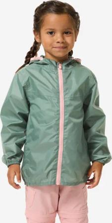 Wanderjacke Kinder wasserdicht - MH100 Zip Kid khaki