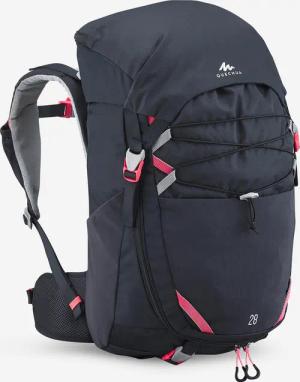 Wanderrucksack Kinder 7–15 Jahre Wandern - MH500 28 l grau