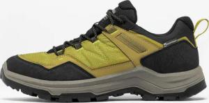 Wanderschuhe Herren niedrig wasserdicht Wandern - MH100 grün