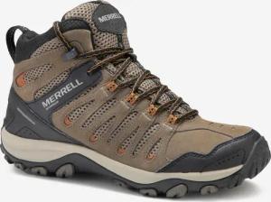 Wanderschuhe Herren wasserdicht halbhoch Bergwandern - Merrell Crosslander braun
