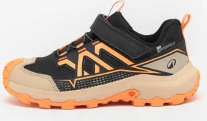 Wanderschuhe Kinder Gr. 24–34 wasserdicht Klettverschluss - Crossrock orange