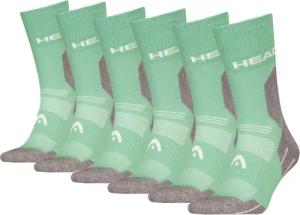 Wandersocken für alle Klimazonen, Crew Socken, 6 Paar, Hellgrün