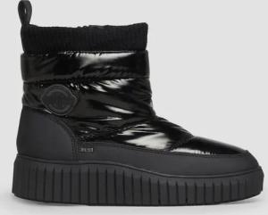 Warm gefütterte Boots mit Metallic-Effekt