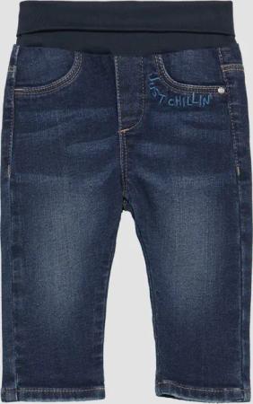 Wärmende Jeans mit Umschlagbund