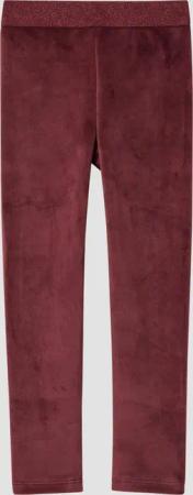 Wärmende Samt-Leggings mit Glitzerbund