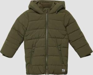 Wärmender Steppmantel mit Print-Detail