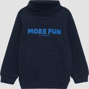 Wärmendes Sweatshirt mit erhabenem Print