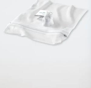 Wäschesäckchen mit Reißverschluß weiß 1