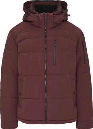 Wasserabweisende Steppjacke mit abnehmbarer Kapuze