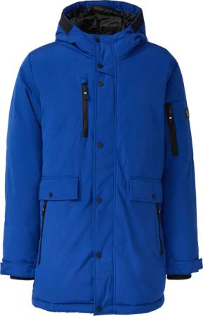 Wasserabweisender Parka mit Kapuze und sportiven Details