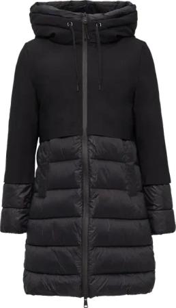 Wasserabweisender Puffermantel mit Smart-Heat-Funktion